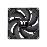 Кулер для компьютерного корпуса, Thermaltake, CT120 PC Cooling Fan, CL-F147-PL12BL-A, 120мм вентилятор, 500-2000об.мин, 4pin PWM, 57.05CFM, 25.8 dB(A), 120x120x25мм, Черный - фото 2