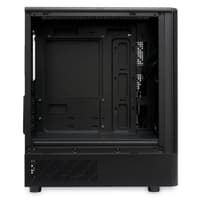 Корпус без блока питания/ Case HSPD M332, Mesh Mini-tower, Black, TG, 0.4 SPCC, no fans, mATX, mITX, 160/285/170mm, 1x2.5", 1x3.5", 4xPCI, 1xUSB-A 3.0, 1xUSB-A 1.0, 387x197x325mm - фото 3