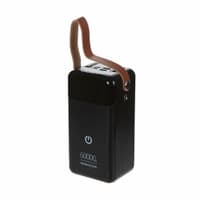 Perfeo Powerbank PRODIGE 60000 mAh/LED/PD + QC 3.0/Type-C/Lightning/2 USB/Выход: 5A, max 22.5W/Black (PF_C3697) - фото 2