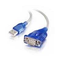 ORIENT Кабель-адаптер USS-112, USB Am to RS232 DB9M (WCH CH340, поддержка Win 8.x/10), длина 1.2м, крепеж разъема - гайки - фото 2