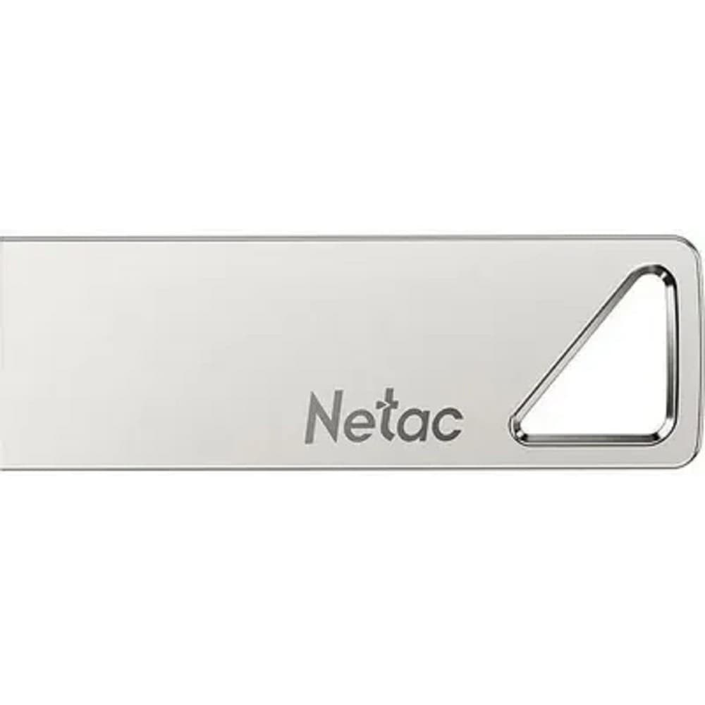 Netac USB Drive 4GB U326  <NT03U326N-004G-20PN>, USB2.0, металлическая плоская