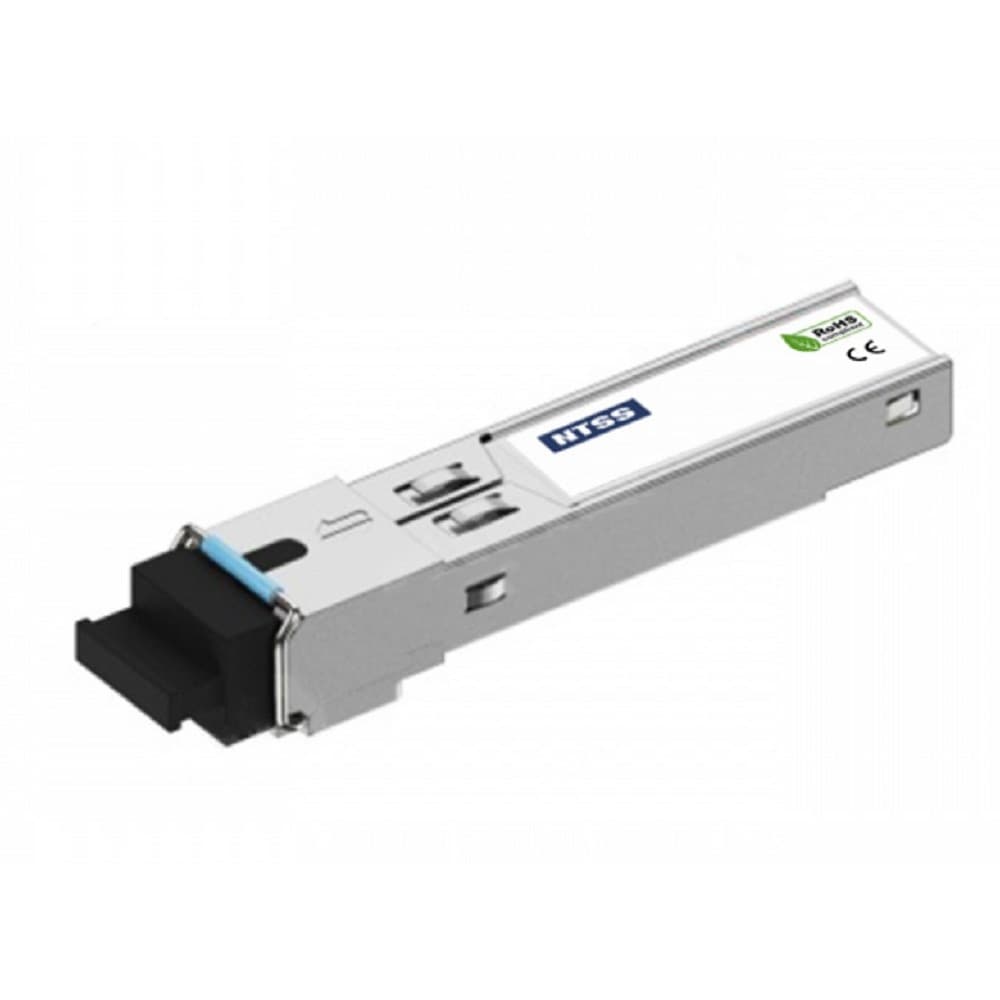 NTSS Модуль NTSS SFP, 1,25Гбит/с, разъём SC, рабочая длина волны 1310/1550нм, SM, WDM, дальность до 20км, ОБ 14дБ, DDM (INDUSTRIAL -45 +85C) NTSS-SFP-1.25G-35-20SDI