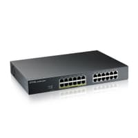 Коммутатор/ Zyxel NebulaFlex GS1915-24EP Hybrid Smart L2 PoE+ Switch, 19" rack, 24xGE (12xPoE+), 130W PoE budget, standalone/cloud management - фото 2