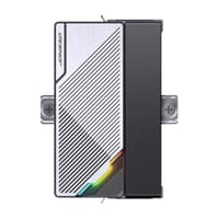 Кулер для процессора/ CPU Cooler JONSBO CA40 ARGB (225W, 4-pin PWM, 157mm, Al/Cu, 4x6mm, ARGB, 1x120mm, 69.61CFM, 32.6dBA, 1800RPM, S: 1851/1700/1200/115X, AM4/AM5 Black) - фото 8