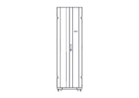 Шкаф Systeme Electric, серия Uniprom, 42U-600/1070, боковые панели 4шт, черный - фото 3