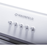 Кухонная вытяжка MAUNFELD/ Кухонная вытяжка MAUNFELD TRAPEZE 601GG, полновстраиваемая, 3 скорости, 1150 м3/ч, механическое управление, уровень шума 54 дБ, цвет белый - фото 20