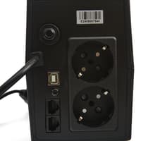 Башенный линейно-интерактивный ИБП/ ИБП CBR [UPS-TWP-101EJ-850] 850VA/510W, Schuko CEE 7 x2 outlets, LED, USB Type-B, RJ11/45 AVR, SEC, 12V/8Ah - фото 3