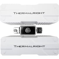 Кулер для процессора/ CPU Cooler Thermalright Peerless Assassin 120 White ARGB (4-pin PWM, 157mm, Ni/Cu, 6x6mm, ARGB, 2x120mm, 66.17CFM, 25.6dBA, 1550RPM, S: 1851, 1700, 1200, 115X, AM5, AM4, white) - фото 13