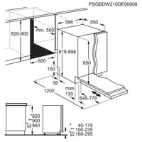 Electrolux <EEA727200L> Посудомоечная машина (встраиваемая) - фото 9