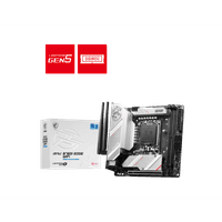 Материнская плата/ MB MSI INTEL B760 s1700, 2xDDR5(128GB), HDMI 2.1/DP, 1xPCIe 5.0x16, 1xLAN (2.5GbE), Wi-Fi, BT, 4xSATA 6Gb/s, 2xM.2, 1xUSB-C, 5xUSB 3.2, 2xUSB 2.0, mini ITX - фото 10