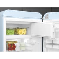 Холодильник SMEG/ Холодильник SMEG, ВхШхГ 970х545х659 мм, отдельностоящий, однодверный, LED подсветка, внутренняя морозильная камера, электромеханический контроль температуры, стандартный компрессор, полезный объем 105 л, энергоэффективность D, уровень шума 35 дБ, цвет пастельный голубой - фото 16