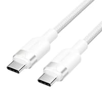 Кабель Vention USB 2.0 CM/CM - 1м. Белый 3А PD60W - фото 1