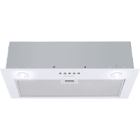 ВЫТЯЖКА MAUNFELD CROSBY SINGL 60 WHITE/ Полновстраиваемая, 60см, 850 м3, кнопочное управление, LED, площадь кухни до 30м2, опция: угольный фильтр CF140C-2шт, белая - фото 4