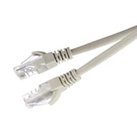 Патч-корд/ Патч-корд GoPower RJ-45 (m)-RJ-45 (m) 3.0м кат.5е ПВХ 26AWG CCA серый в пакете (1/100) - фото 1