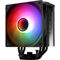 Thermalright AS120-V-BL-ARGB CPU Cooler Thermalright Assassin Spirit 120 Vision ARGB Black (4-pin PWM, LED temp., 154m - фото 1