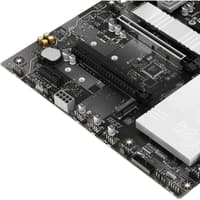 Материнская плата MSI PRO X870E-S EVO WIFI, AM5, AMD X870E, 4xDDR5 (до 256 ГБ), 4xSATA, 3xM.2 (1xPCIe 5.0, 2xPCIe 4.0), 1xPCIe 5.0 x16, 1xPCIe 4.0 x16, 1xPCIe x1, 1xHDMI, 1x5Gb LAN, Wi-Fi 7, Bluetooth 5.4, 1xUSB-C 40Gbps (USB4), 1xUSB-C 20Gbps, 2xUSB-A 10Gbps, 2xUSB-A 5Gbps, 4xUSB-A 2.0, 3x3.5 мм, 7.1, чёрный, ATX - фото 8