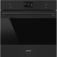 Духовой шкаф Smeg/ Духовой шкаф Smeg, 11 функций, СВЧ, пар, очистка паром, дисплей, сенсорное управление, термощуп, таймер, 4 стекла в дверце, полезный объем 68 л, цвет черный - фото 14