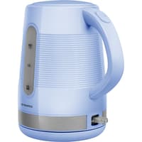 Чайник MAUNFELD/ Чайник MAUNFELD MGK-631BL, мощность 2200 Вт, объем 1.7 л, закрытая спираль, индикация включения, фильтр от накипи, цвет голубой - фото 4