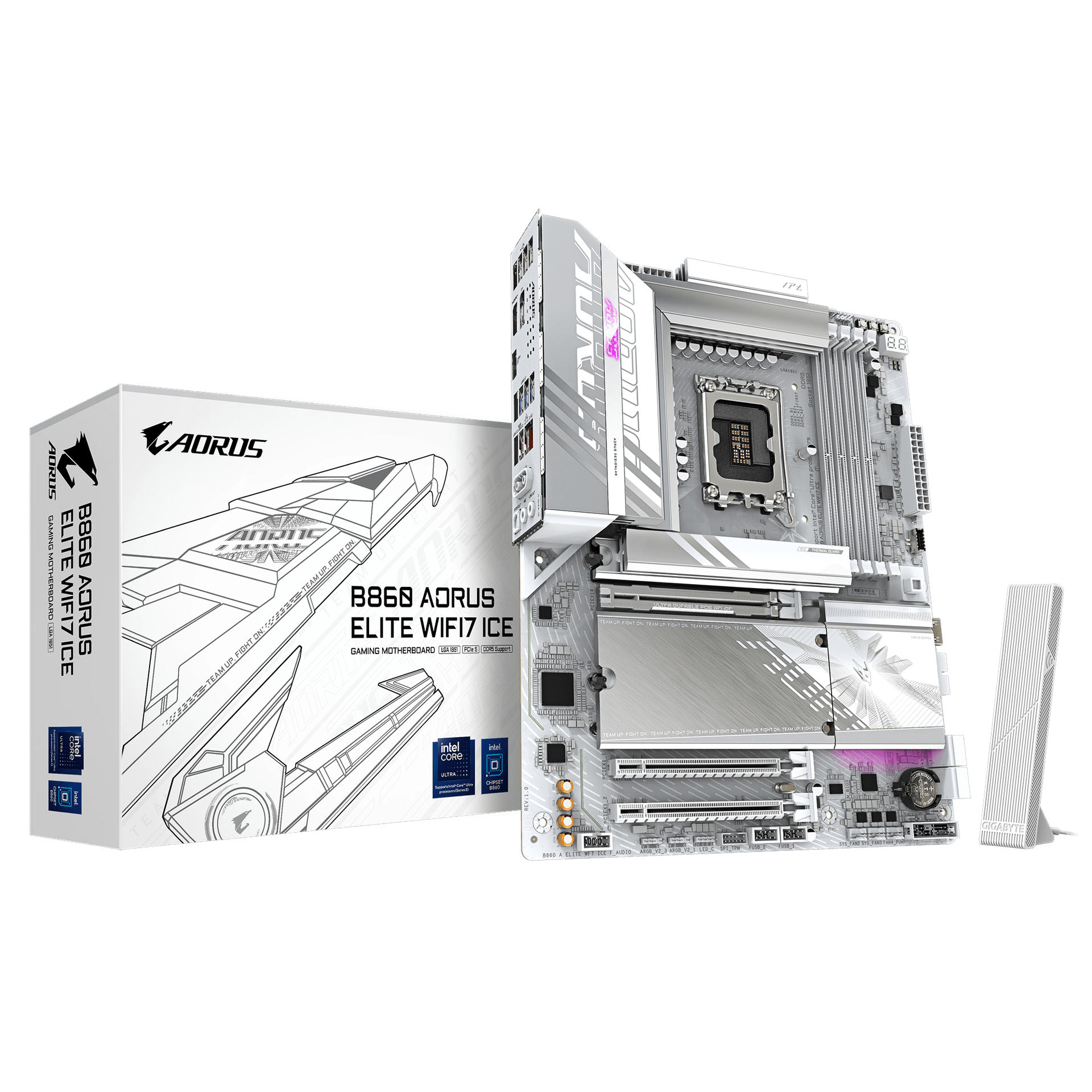 Материнская плата/ B860 A ELITE WF7 ICE