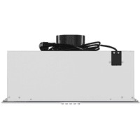 ВЫТЯЖКА HOMSair CROСUS PUSH 52 Glass White/ полновстраиваемая, кнопочное управление, 3 скорости, 850 м3/ч, до 30 м2, 53 дБ, угольный фильтр CF02X - 2 шт, ШхВхД: 518х191х290 мм, белый цвет - фото 20