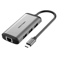 Мультифункциональный хаб Vention USB Type C 6 в 1 - фото 2