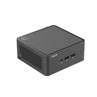 платформа для ПК/ Nettop ASUS NUC Model: NUC15CRH, Intel® Core™ 3 Processor 100U, 2xDDR5-5600 SO-DIMM supp, Intel® Graphics, Wi-Fi 7, BT v5.4, 3xUSB 3.2 Gen2, 1xUSB 2.0, 1xUSB 3.2 Gen2 Type-C + 2xT-bolt (incl. DP 2.1 and USB4), 2xHDMI 2.1, 1xRJ45 LAN, 1xDC-in, Supp:128GB~8TB M.2 2280 NVMe™PCIe®5.0 x 4 SSD or 128GB~8TB M.2 2280 NVMe™PCIe®4.0x4 SSD+128GB~2TB M.2 2242 NVMe™PCIe®4.0x4 SSD, 19VDC, 6.32A, 120W Adapter, W/O OS, ASUS LOGO, Black - фото 17