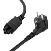 GCR Кабель питания для ноутбука 3.0m, Евровилка угловая - С5, черный, 3*0,5mm, GCR-54408 - фото 5