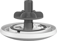 Крепёж настольный/ Accessory Logitech,Rally Mic Pod Table Mount Off-White - фото 7