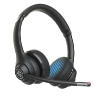 Гарнитура беспроводная JLAB GO Work Wireless Headset, для компьютера/мобильных устройств, накладные, bluetooth, черный ieuhbgoworkrblk4 - фото 2