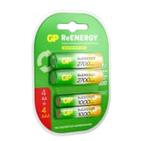 Аккумулятор GP ReEnergy (AA+AAA, 2600/950mAh, 8 шт.) - фото 4