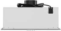 ВЫТЯЖКА HOMSair CROСUS PUSH 52 Glass White/ полновстраиваемая, кнопочное управление, 3 скорости, 850 м3/ч, до 30 м2, 53 дБ, угольный фильтр CF02X - 2 шт, ШхВхД: 518х191х290 мм, белый цвет - фото 19