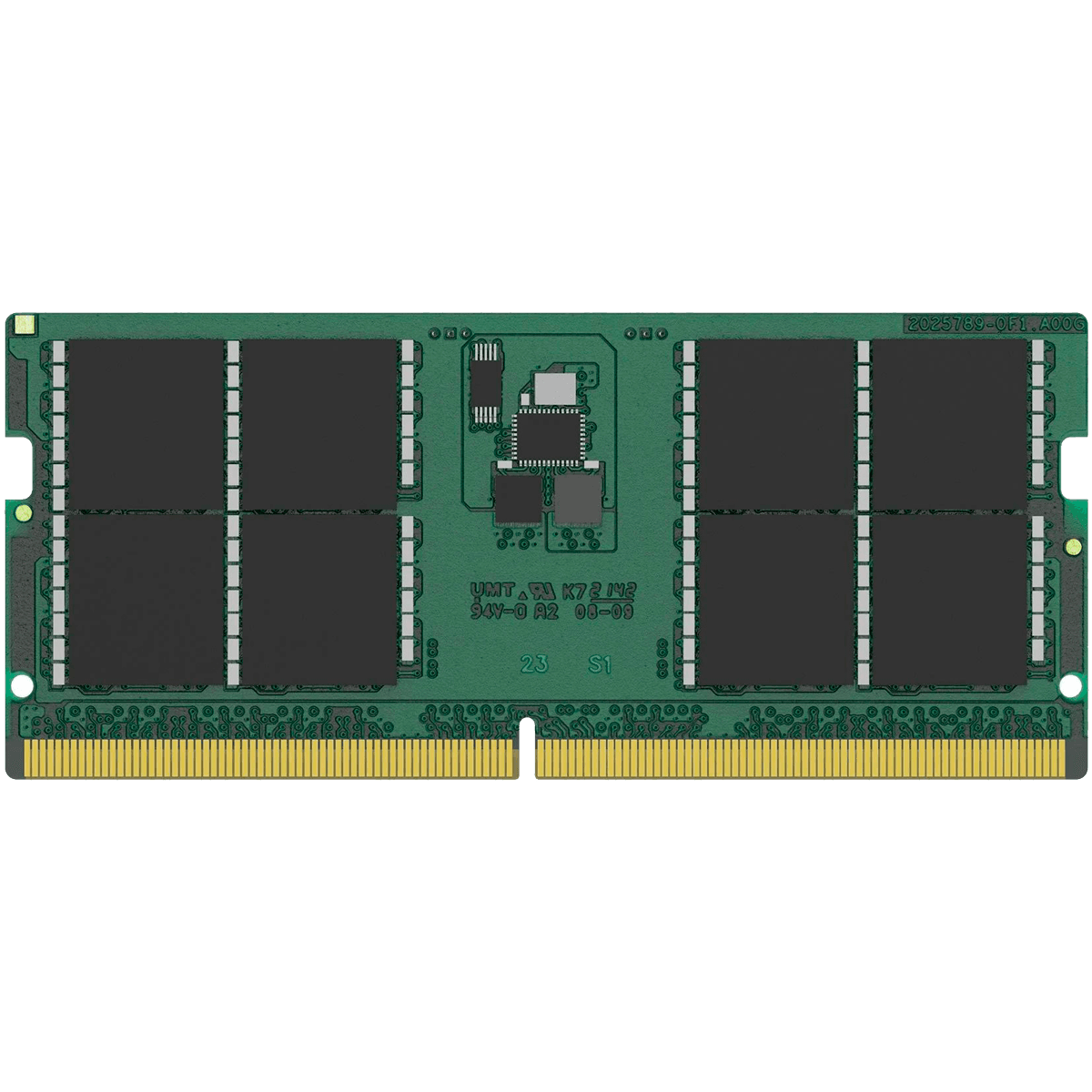Память оперативная/ Kingston 16GB 5600MT/s DDR5 Non-ECC CL46 SODIMM 1Rx8