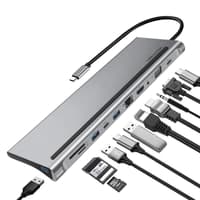 Мультифункциональная док-станция Vention USB Type C 11 в 1 - фото 2