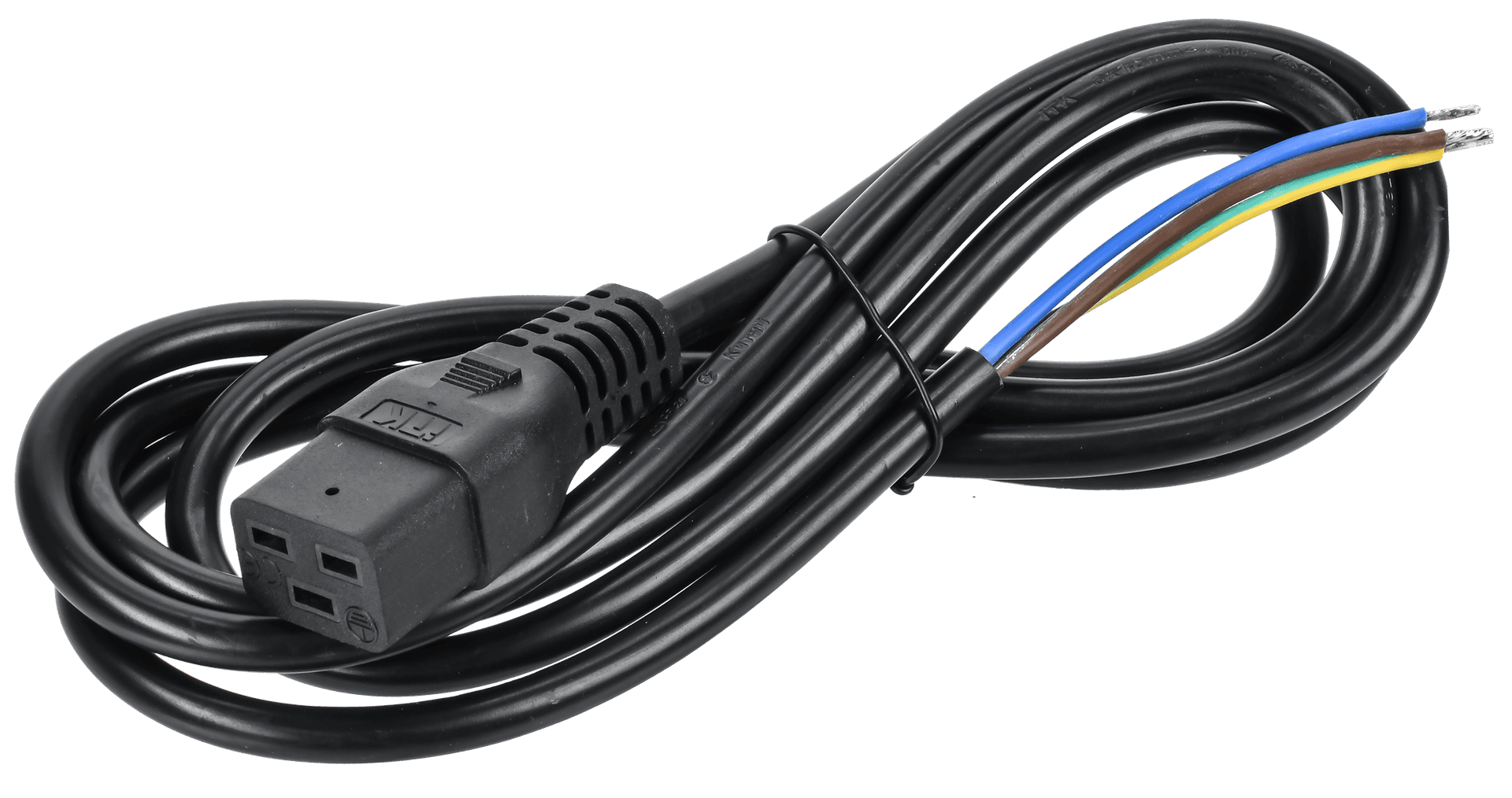 ITK Кабель электропитания PDU 3х1,5 2М C19-б/р
