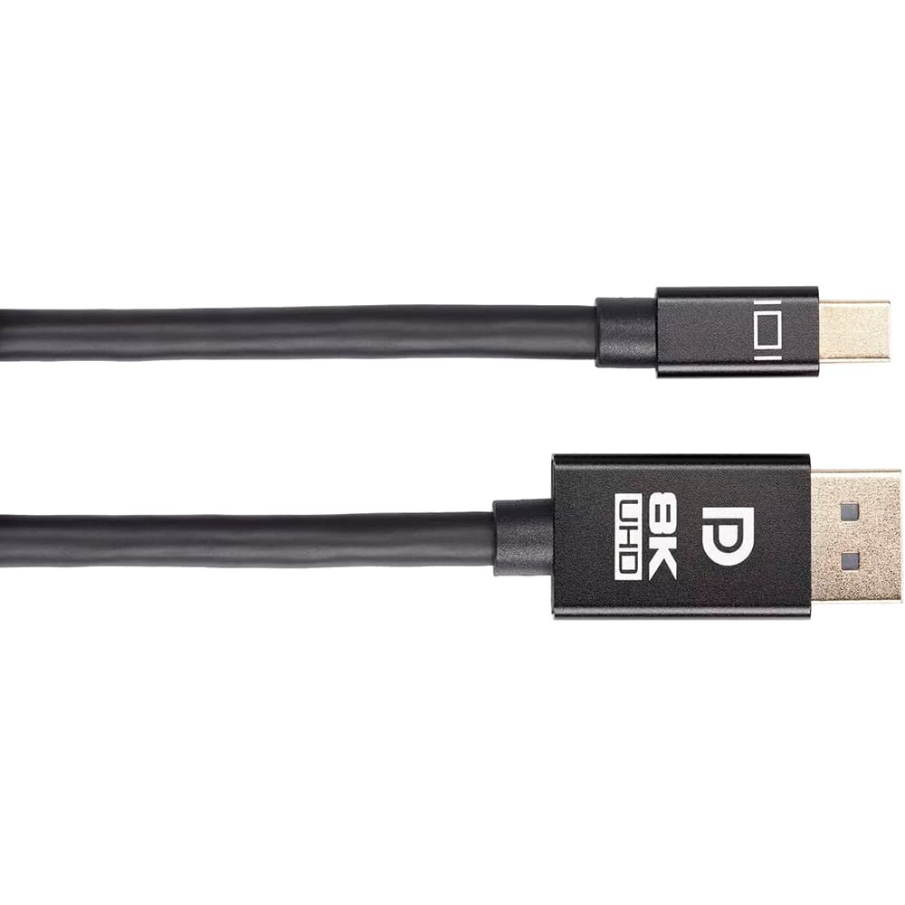 Кабель/ Кабель 1.4V Mini DisplayPort M <--> Display Port M 1,8м 4K@120HZ 8K@60HZ Telecom (TA683M-1.8M)