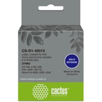 Картридж ленточный Cactus CS-D1-45013 45013 черный на белом 12x7 для Dymo LM160/210D/280/PnP 420P/500TS/Rhino Pro 6000/5200/4200 без чипа - фото 4