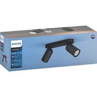 Потолочный светильник Philips PONGEE bar/tube black 2xNW 230V (лампы в комплект не входя) - фото 3