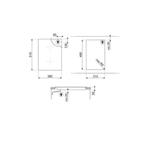 Варочная панель Smeg/ SMEG SIM6323R Индукционная варочная панель, 38 см, прямой край - фото 4