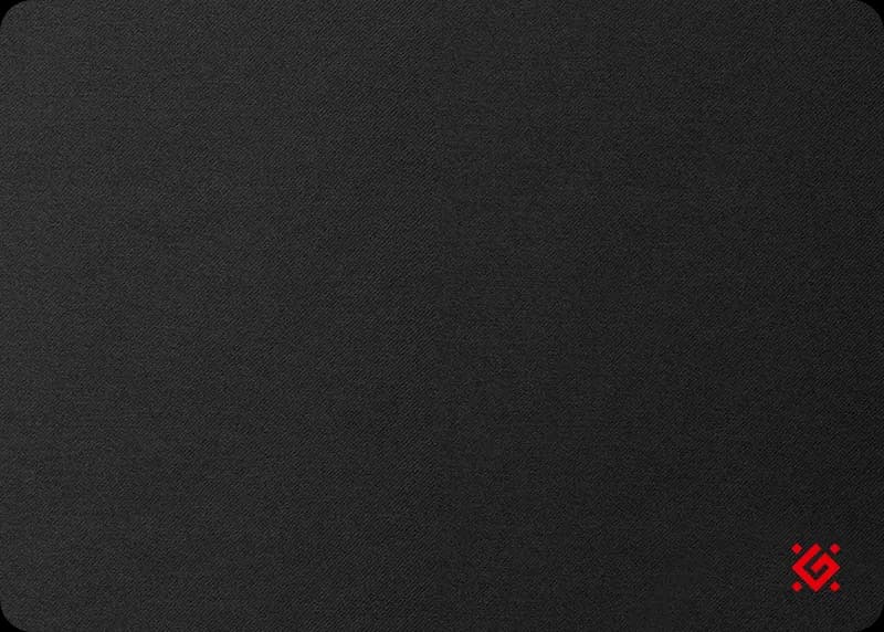 Defender Игровой коврик Black S 250*350*3 мм, ткань+резина
