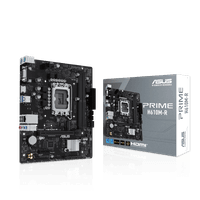 Материнская плата ASUS PRIME H610M-R-SI LGA1700 mATX 2xDDR5 PCIEx16 PCIEx1 M.2 DP HDMI VGA GLAN - фото 1