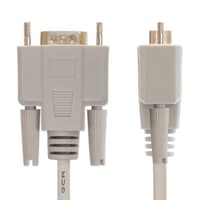 GCR PRO Кабель Premium 4.0m серый RS-232 DB9 M/DB9 M, 30AWG, экран - фото 4