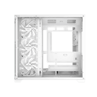 Корпус без блока питания/ Case PCCooler C3T700 ARGB WH, Midi-Tower, TG, 4x120mm ARGB, 1xUSB-A 3.0 + 1xUSB-A 2.0 + 1xUSB-C, ATX, mATX, mITX White - фото 11