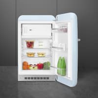 Холодильник SMEG/ Холодильник SMEG, ВхШхГ 970х545х659 мм, отдельностоящий, однодверный, LED подсветка, внутренняя морозильная камера, электромеханический контроль температуры, стандартный компрессор, полезный объем 105 л, энергоэффективность D, уровень шума 35 дБ, цвет пастельный голубой - фото 14