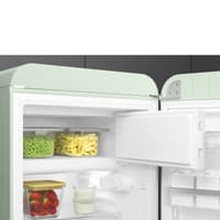 Холодильник SMEG/ Холодильник SMEG, ВхШхГ 970х545х659 мм, отдельностоящий, стиль 50-х, однокамерный, внутренняя морозильная камера, объем 122 л, стандартный компрессор, энергоэффективность D, цвет пастельный зеленый - фото 12