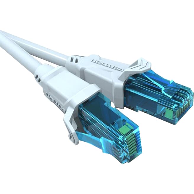 Патч-корд Vention прямой UTP cat.5е, RJ45 - 1,5м. Серый
