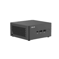 платформа для ПК/ Nettop ASUS NUC Model: NUC15CRH, Intel® Core™ 3 Processor 100U, 2xDDR5-5600 SO-DIMM supp, Intel® Graphics, Wi-Fi 7, BT v5.4, 3xUSB 3.2 Gen2, 1xUSB 2.0, 1xUSB 3.2 Gen2 Type-C + 2xT-bolt (incl. DP 2.1 and USB4), 2xHDMI 2.1, 1xRJ45 LAN, 1xDC-in, Supp:128GB~8TB M.2 2280 NVMe™PCIe®5.0 x 4 SSD or 128GB~8TB M.2 2280 NVMe™PCIe®4.0x4 SSD+128GB~2TB M.2 2242 NVMe™PCIe®4.0x4 SSD, 19VDC, 6.32A, 120W Adapter, W/O OS, ASUS LOGO, Black - фото 13