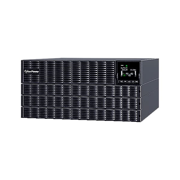 Источник бесперебойного питания/ UPS CyberPower OLS6KERT5U Online 6000VA/6000W USB/RS-232/Dry/EPO/SNMP/CloudCard/(4 IEC С13, 4 IECC19, terminal block)/bat.detect./МВ
