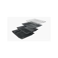 Духовой шкаф Bosch HNG978QB1 Accent line. Serie 8, духовой шкаф с микроволнами и паром, черный, 28 режимов + комбинированные режимы, микроволны до 800 Вт, 4-слойное остекление, 3 цветных текстовых TFT-дисплея 2,5" с сенсорным управлением, поворотный переключатель ControlRing, LED-освещение, меню "Assist", PerfectBake, PerfectRoast, пиролитическая самоочистка, телескопические направляющие на 1 уровне - фото 9