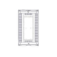 Шкаф Systeme Electric, серия Uniprom, 42U-600/1070, боковые панели 4шт, черный - фото 8