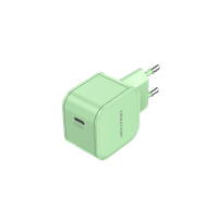 Сетевое зарядное устройство Vention на 1 порт USB С 20W Зелёный, шт. - фото 2